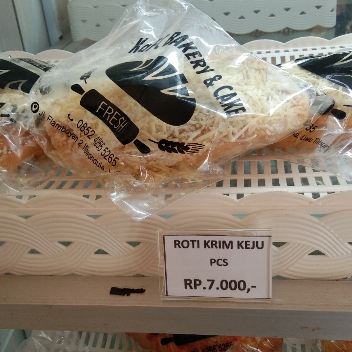 Roti Krim Keju