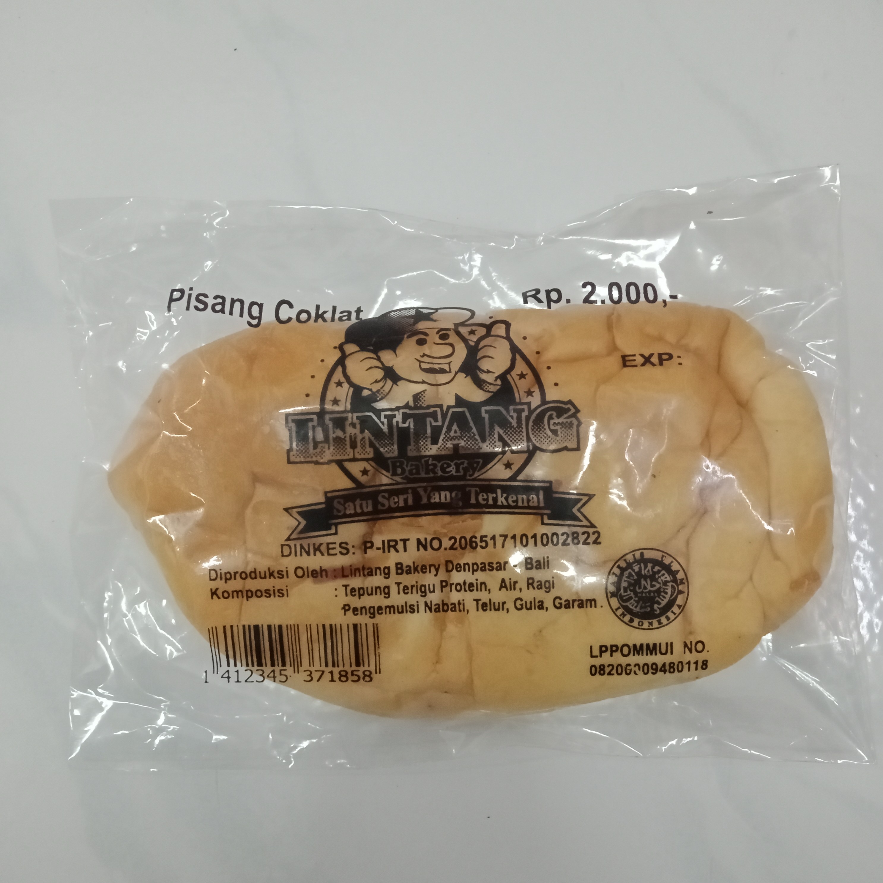 Roti Lintang Coklat Keju