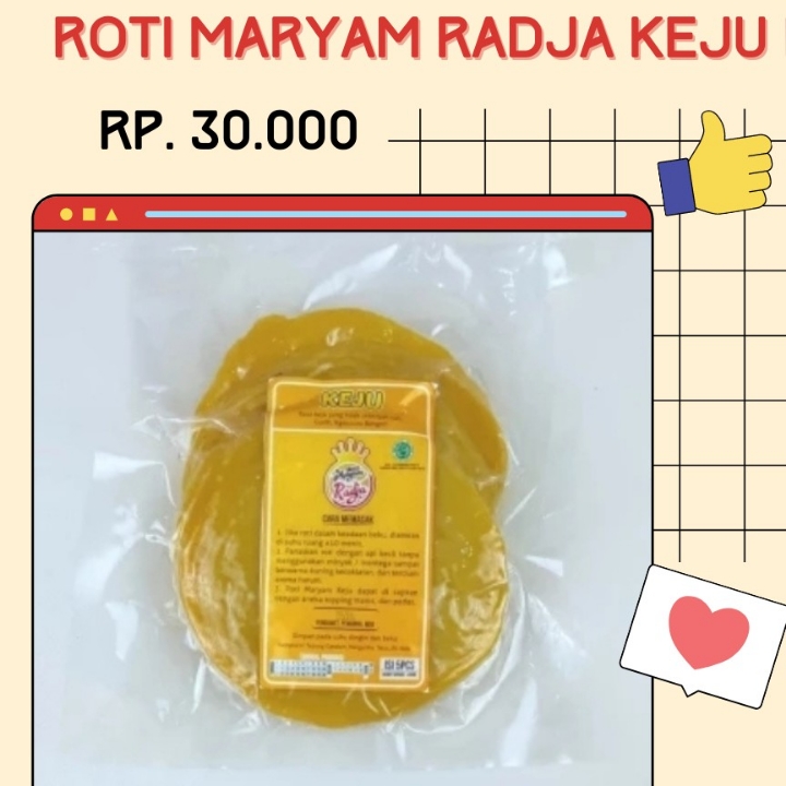 Roti Maryam Radja Keju