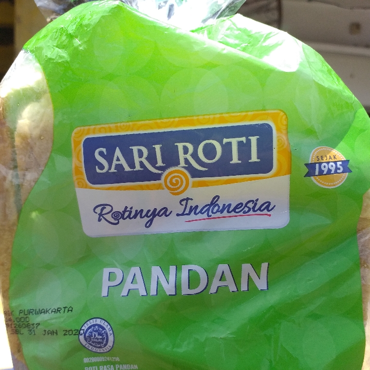 Roti Pandan Manis