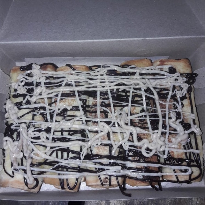 Roti Pisang Gulung  Coklat Vanila