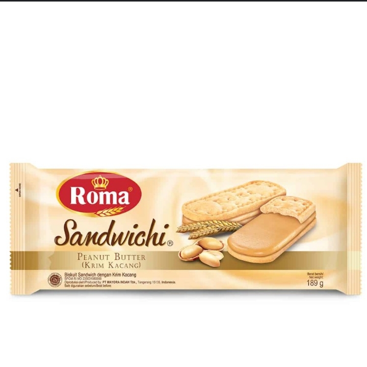 Roti Roma Sandwich Peanut Butter