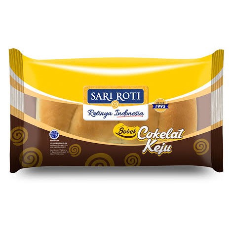 Roti Sobek Coklat Keju