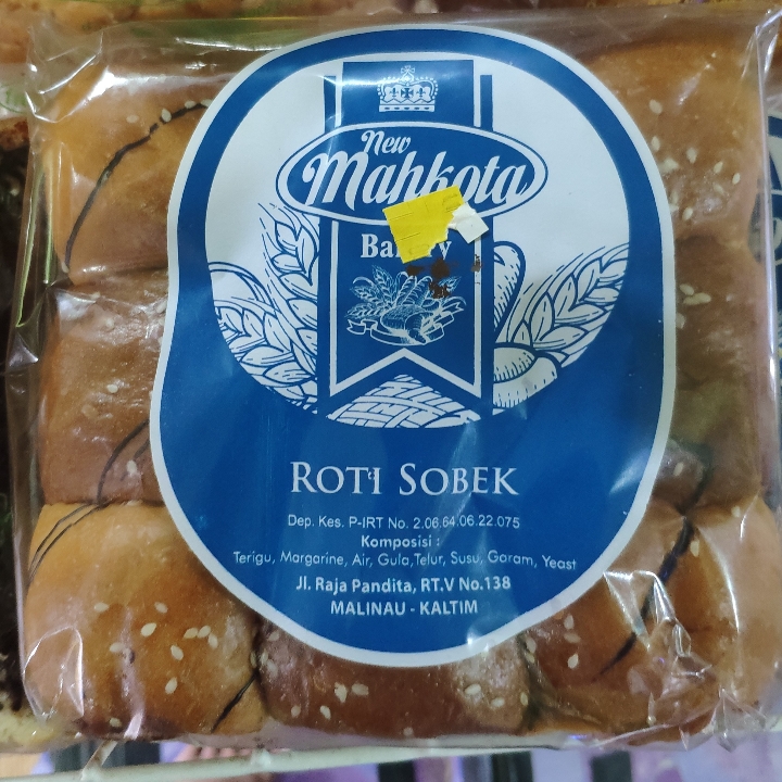 Roti Sobek Coklat Keju