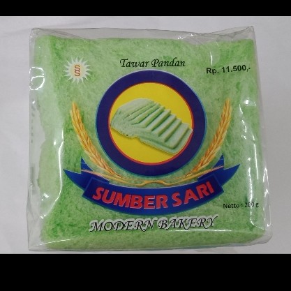 Roti Sumber Sari Tawar Pandan