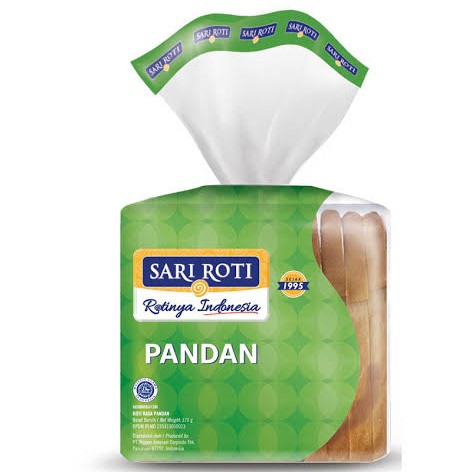 Roti Tawar Pandan