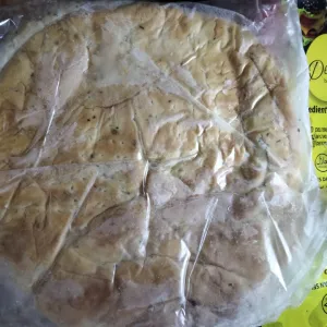 Roti piza besar 