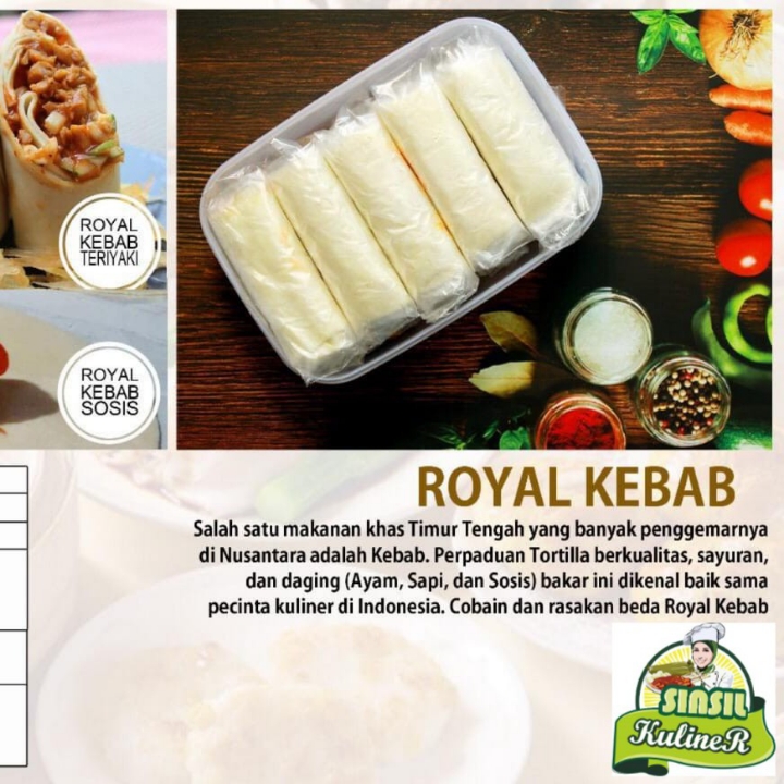 Royal Kebab Ayam Sinsil 