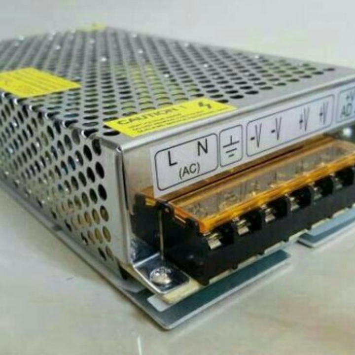 Power Supply Switching 12 Volt 10A 120 Watt  Cocok Untuk CCTV LED R