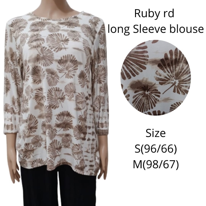 Ruby Rd Longsleeves Blouse