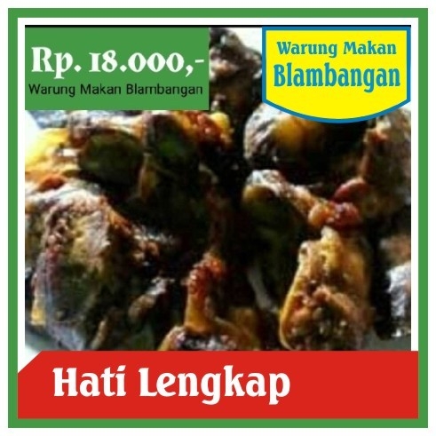 Rumah Makan Blambangan-Hati Lengkap