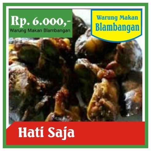 Rumah Makan Blambangan-Hati Saja