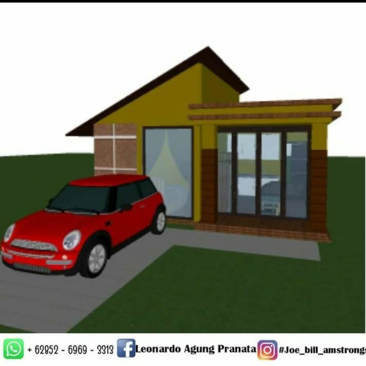 Design Rumah Minimalis Tipe 21