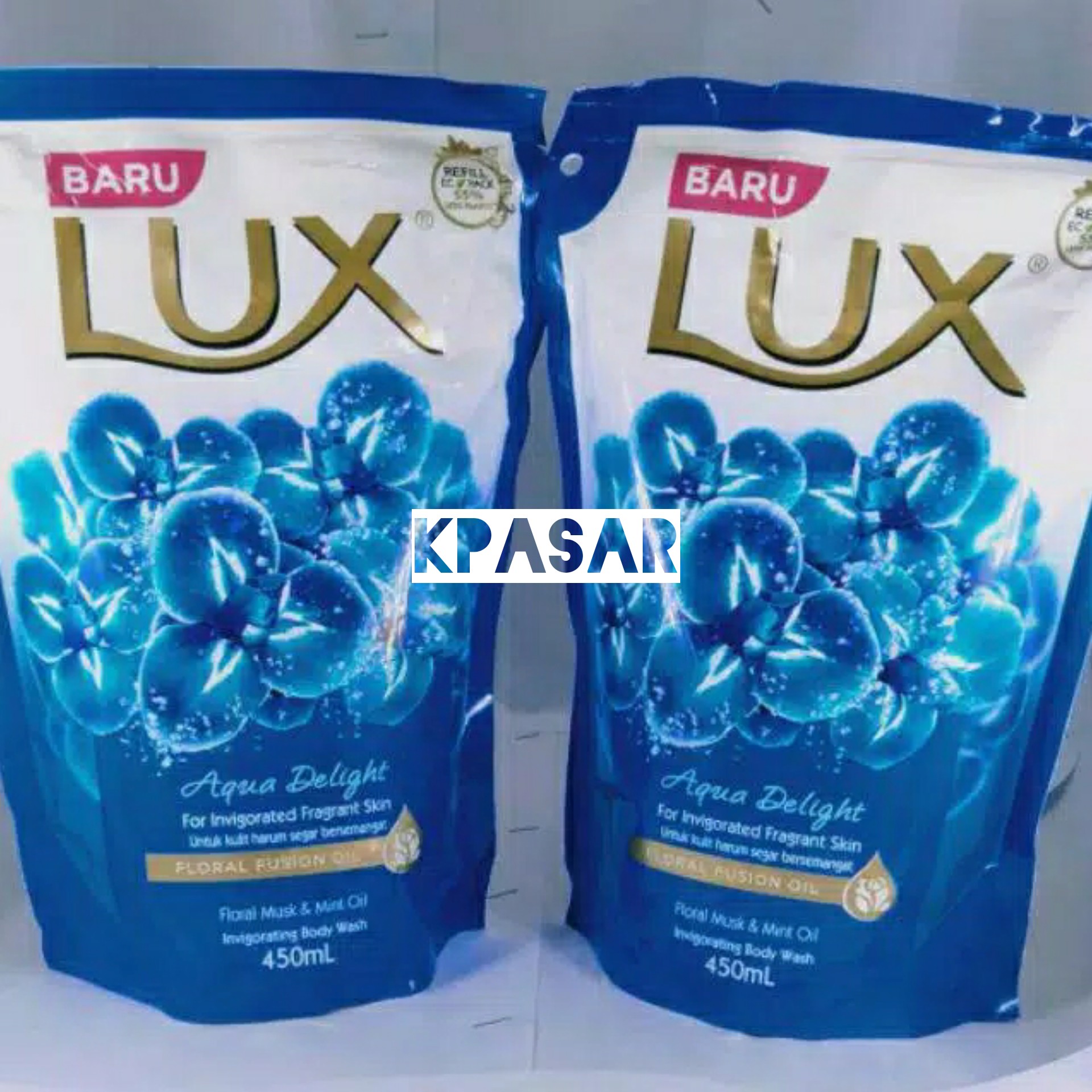 SABUN LUX AQUA DELIGHT 450ml