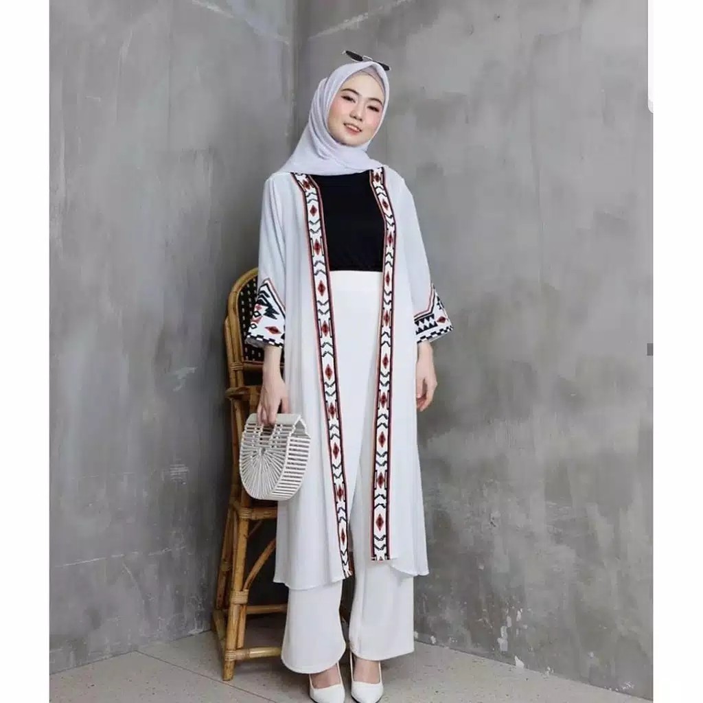 SAFIRA LONG CARDI ETNIC  CARDIGAN 4