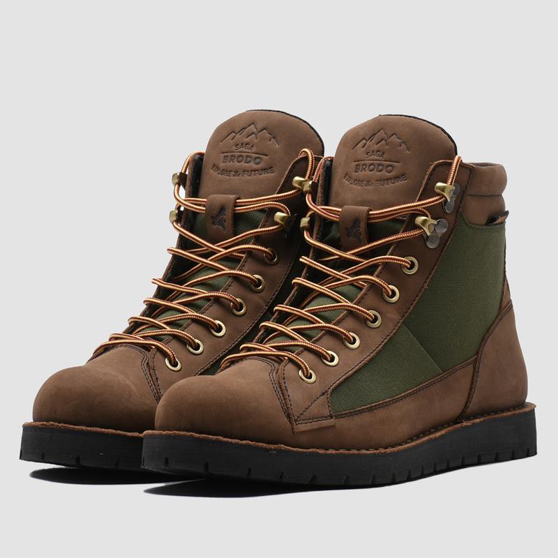 SAGA COMBAT DARK CHOCO - OLIVE BS