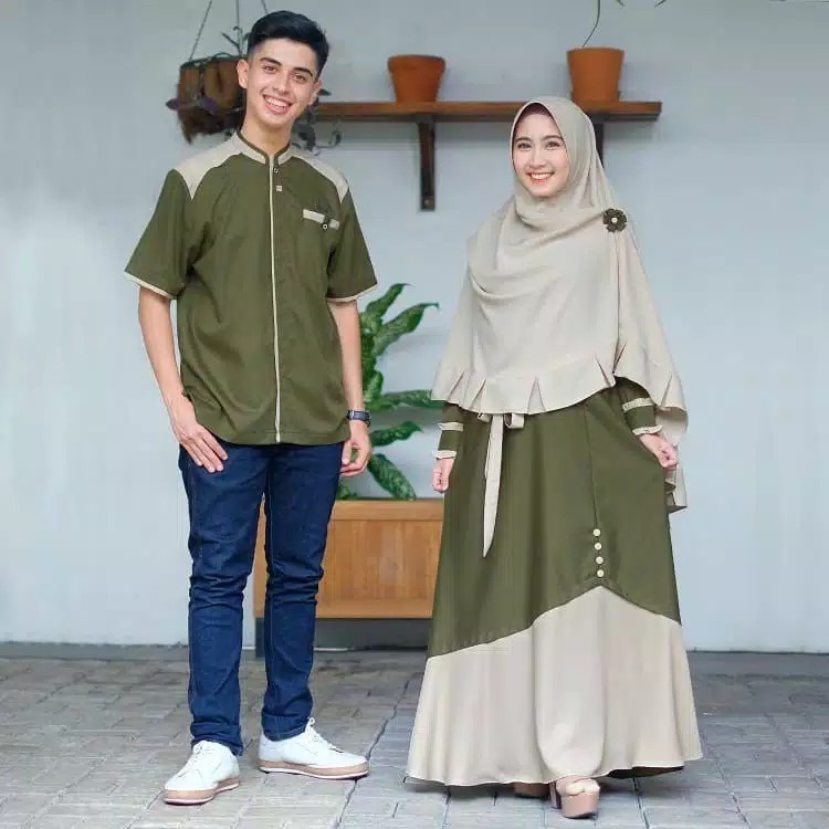 SAMAWA COUPLE SETELAN SYARI MUSLIM PREMIUM