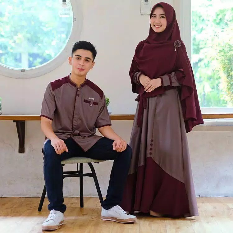 SAMAWA COUPLE SETELAN SYARI MUSLIM PREMIUM 3