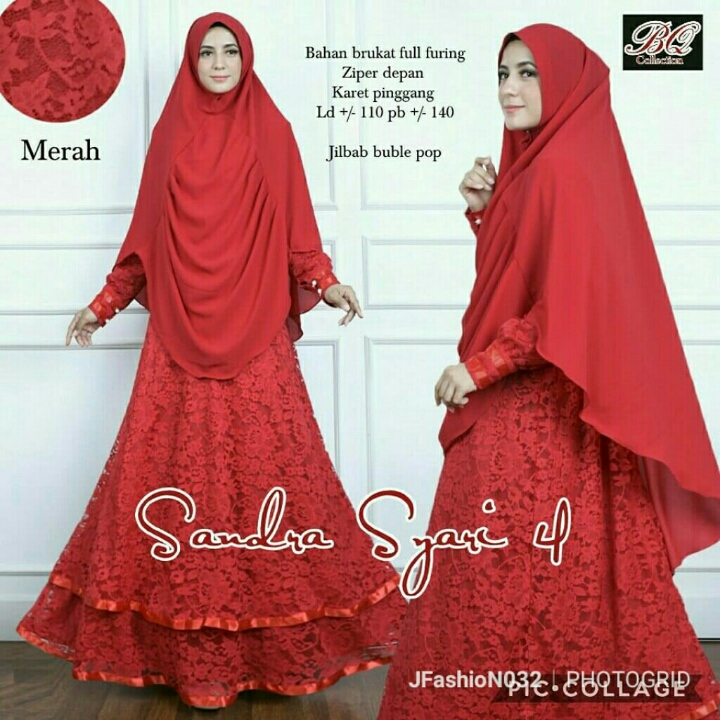 SANDRA 4SYARI RED