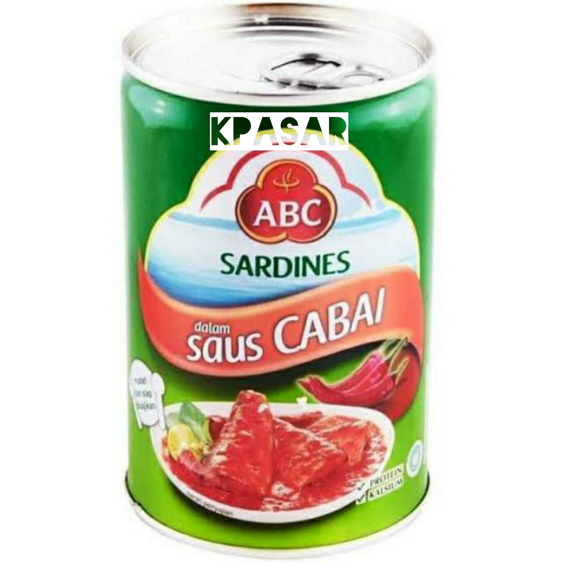 SARDINES ABC SAUS CABAI 155GR