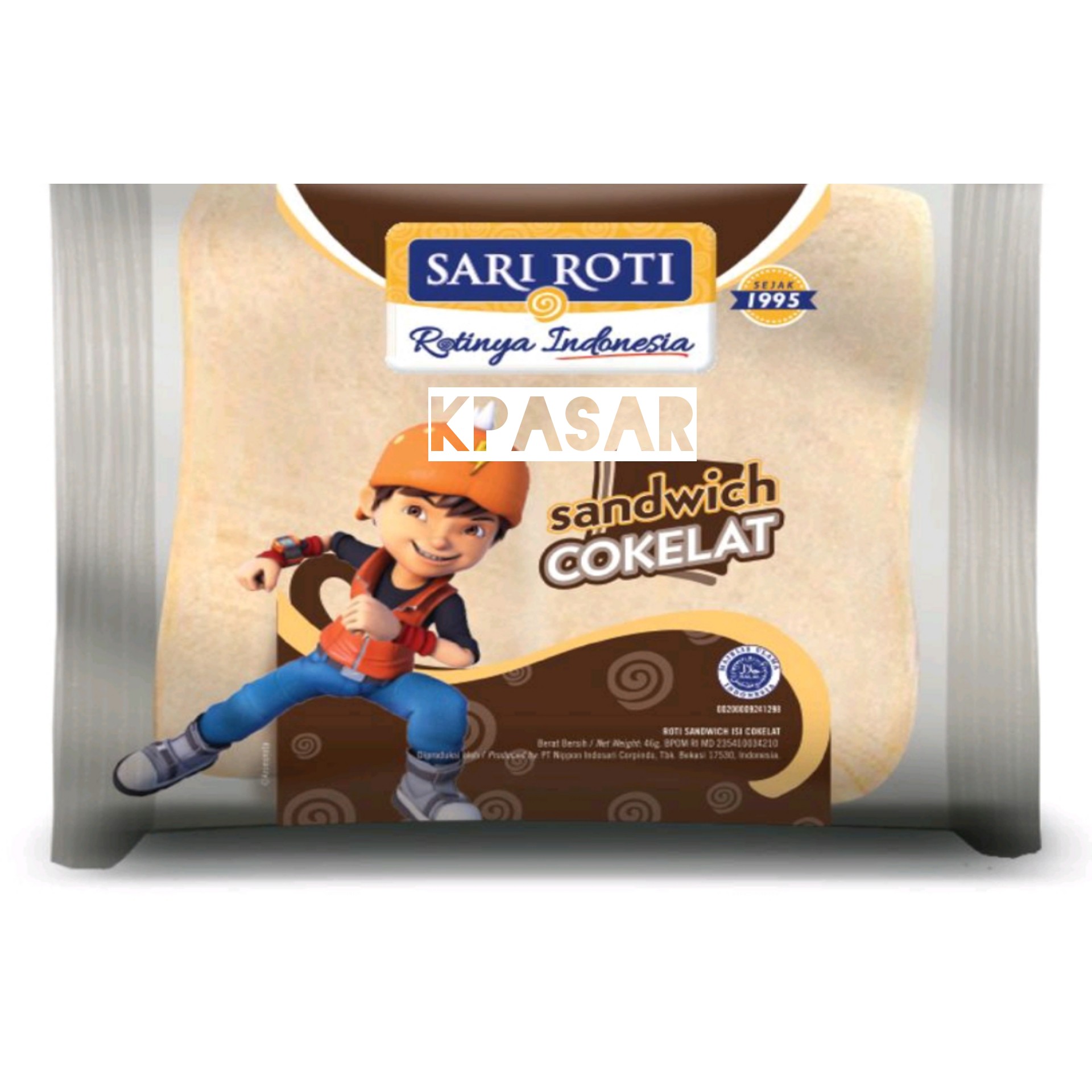 SARI ROTI SANDWICH COKLAT