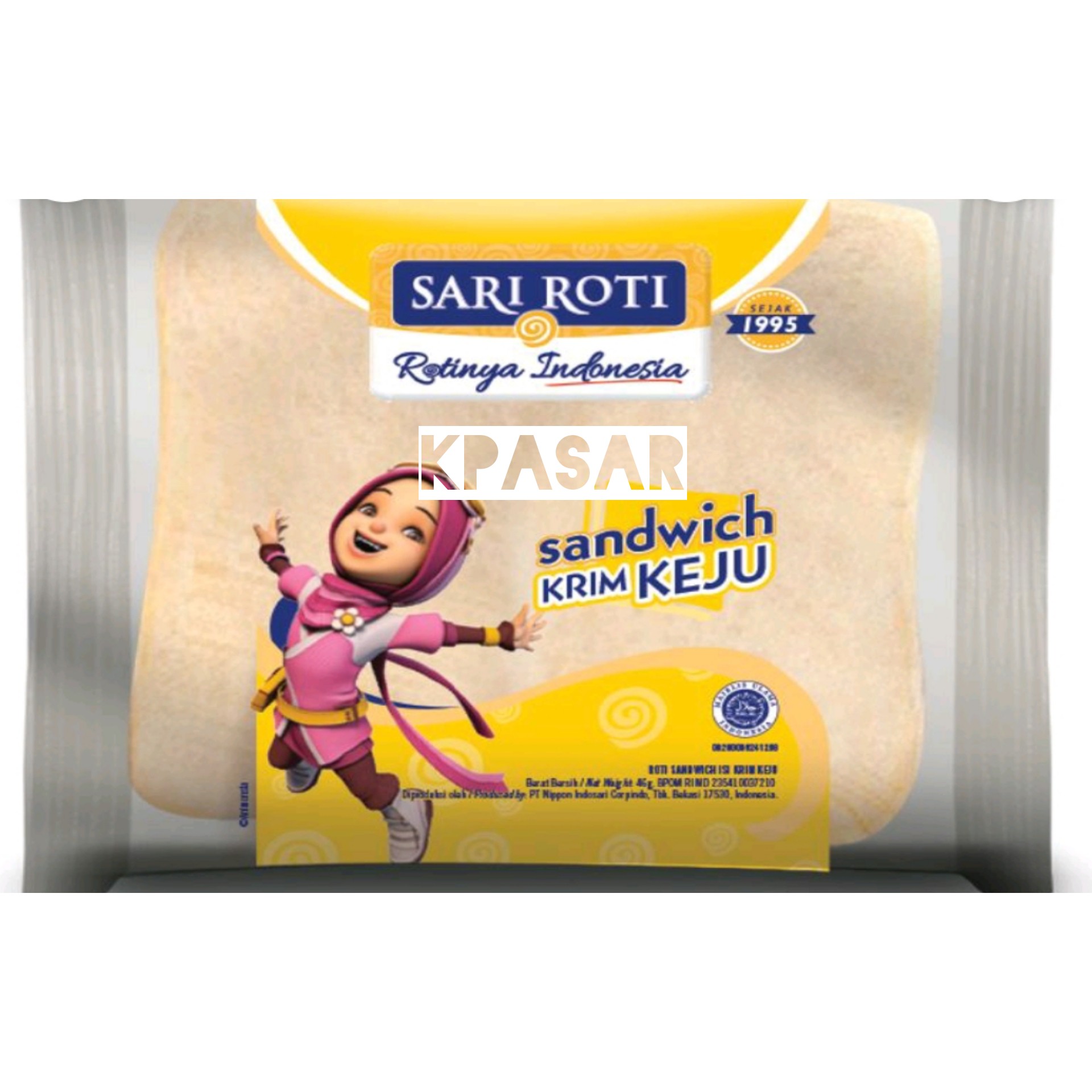 SARI ROTI SANDWICH KRIM KEJU