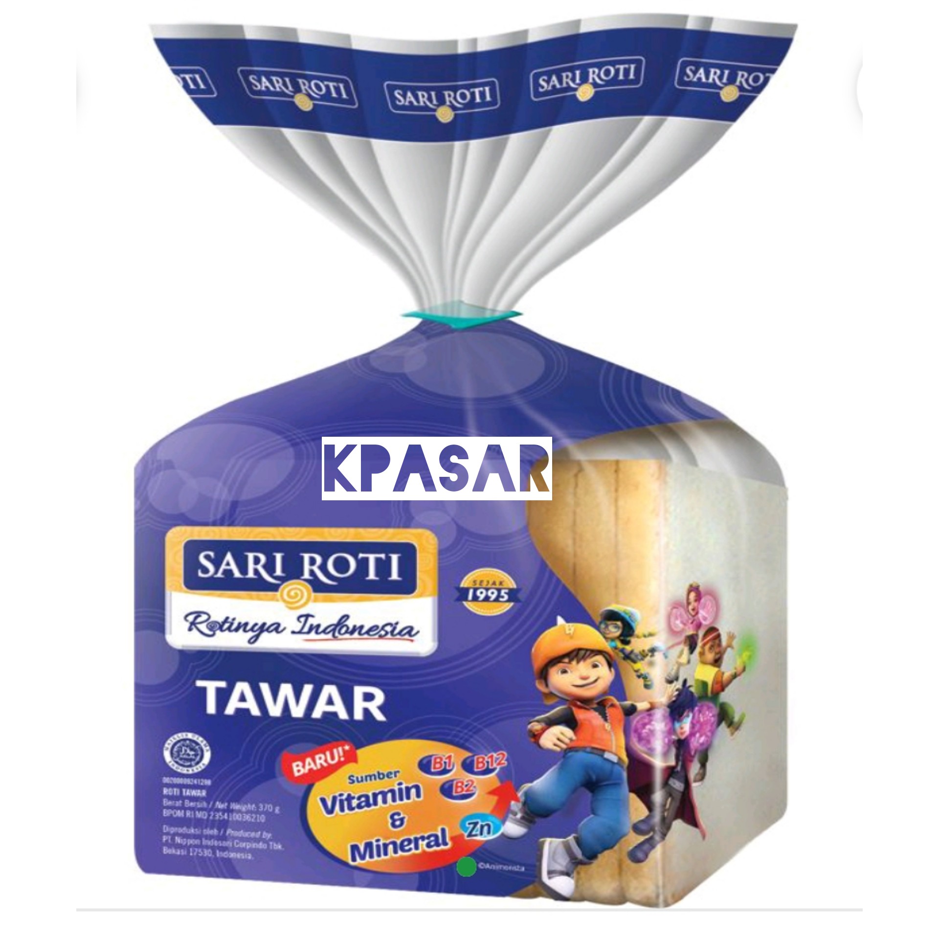 SARI ROTI TAWAR 380 GRAM