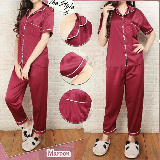 SATIN PAJAMAS CP