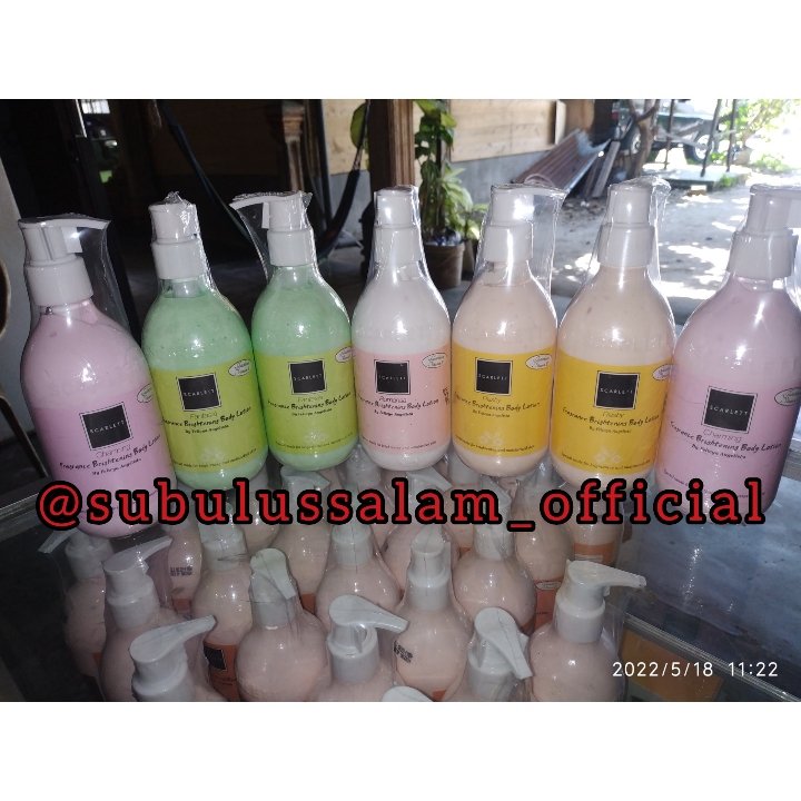 SCARLETT WHITENING BODY LOTION 