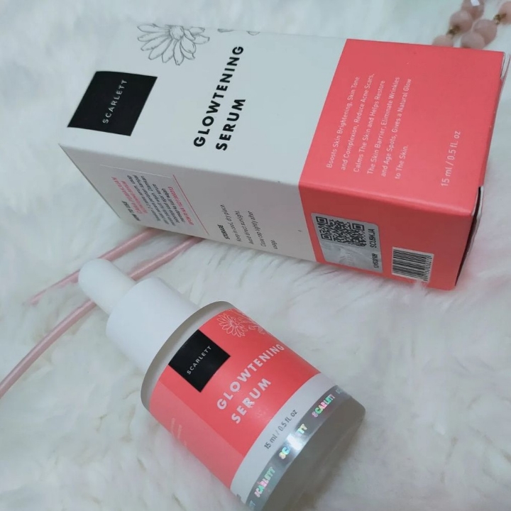 SCARLETT WHITENING GLOWTENING SERUM  4