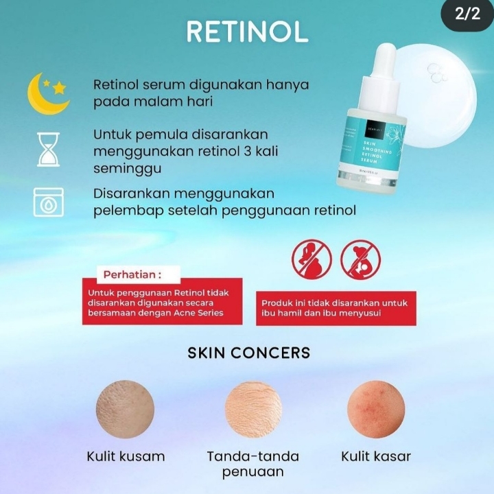 SCARLETT WHITENING RETINOL SERUM 3