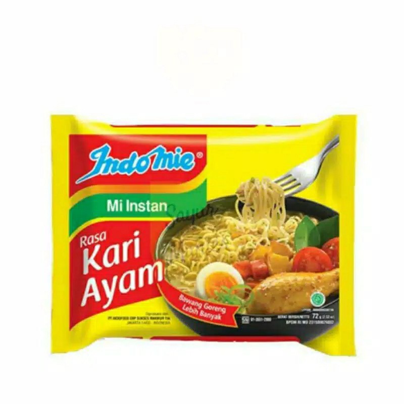 SEDAAP MIE KARI AYAM 72 GR