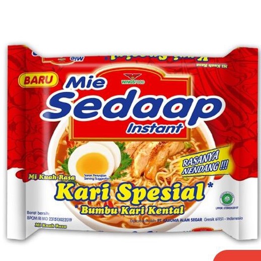 SEDAAP MIE KARI SPESIAL KENTAL 75 GR