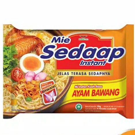 SEDAAP MIE RASA AYAM BAWANG 70 GR