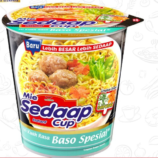 SEDAP CUP BAKSO SPESIAL 81G