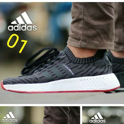 SEPATU SPORT ADIDAS NMD SIZE 39 - 44 MERK ADIDAS PER UNIT 3