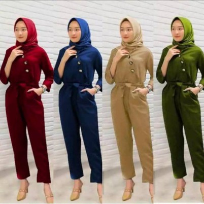 SEQUILBY JUMSUIT  JUMSUIT WANITA  JM SEQUILBY