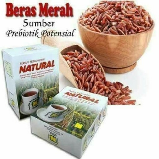 SERBUK BERAS MERAH NATURAL NASA