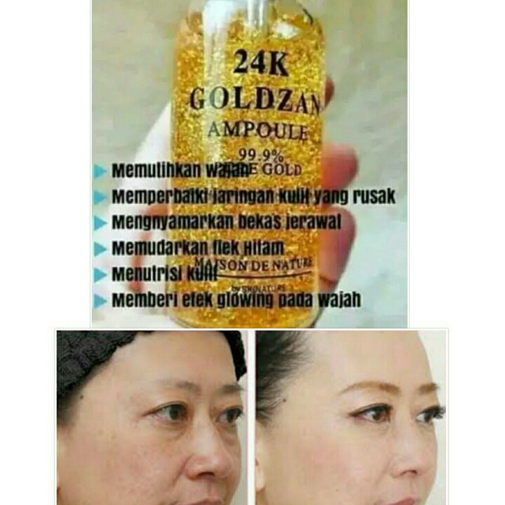 SERUM WHITENING 24k GOLDZAN AMPOULE 2