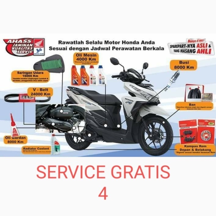 SERVIS GRATIS KE-4