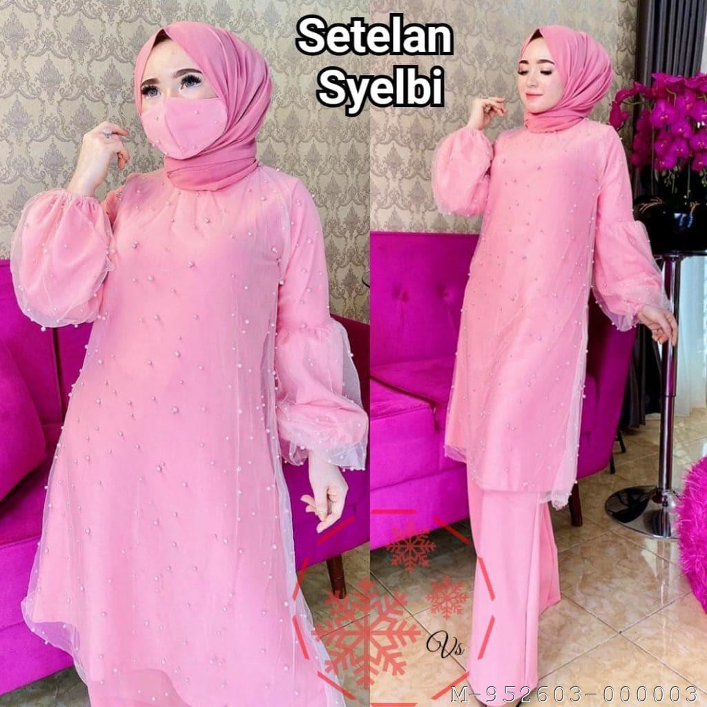 SET PAKAIAN WANITA SETELAN SYELBI 2