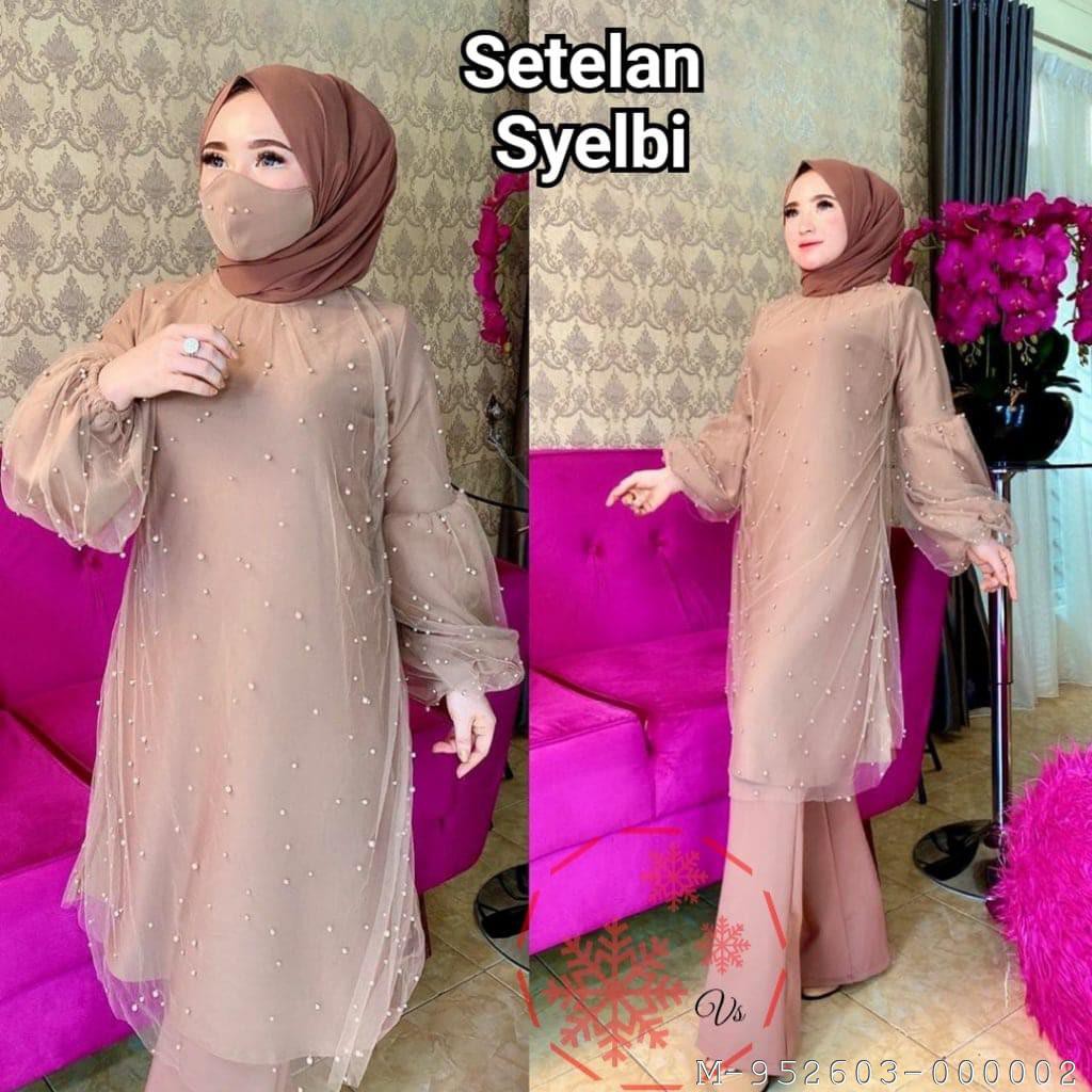 SET PAKAIAN WANITA SETELAN SYELBI 3