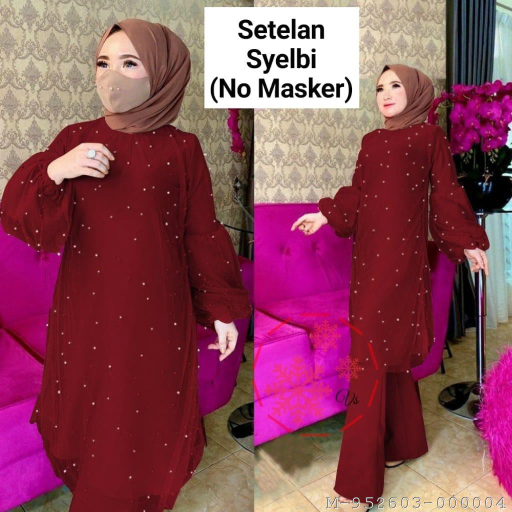 SET PAKAIAN WANITA SETELAN SYELBI 4