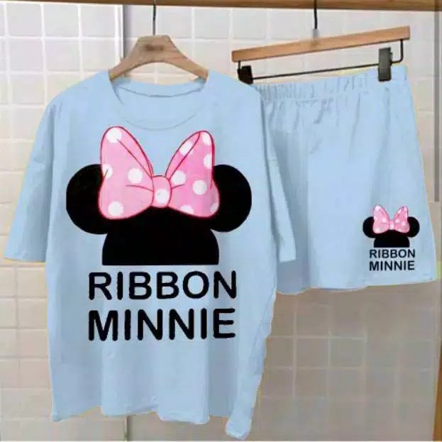 SET SETELAN RIBBON MINNIE 2