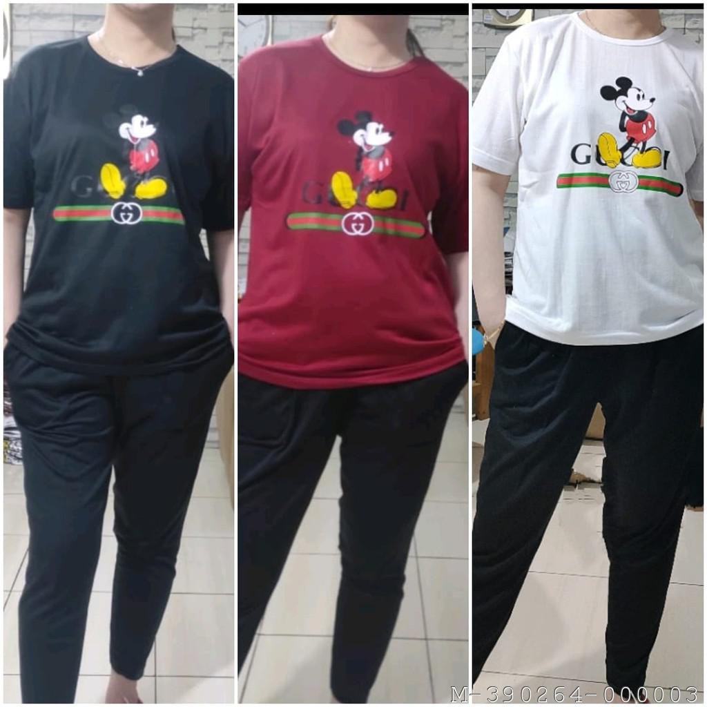 SETELAN BAJU WANITA MICKEY 2