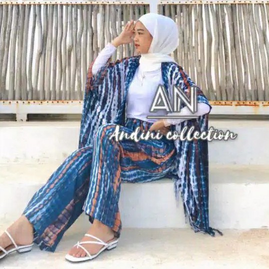 SETELAN CARDIGAN KULOT BALI MOTIF LILIT 5