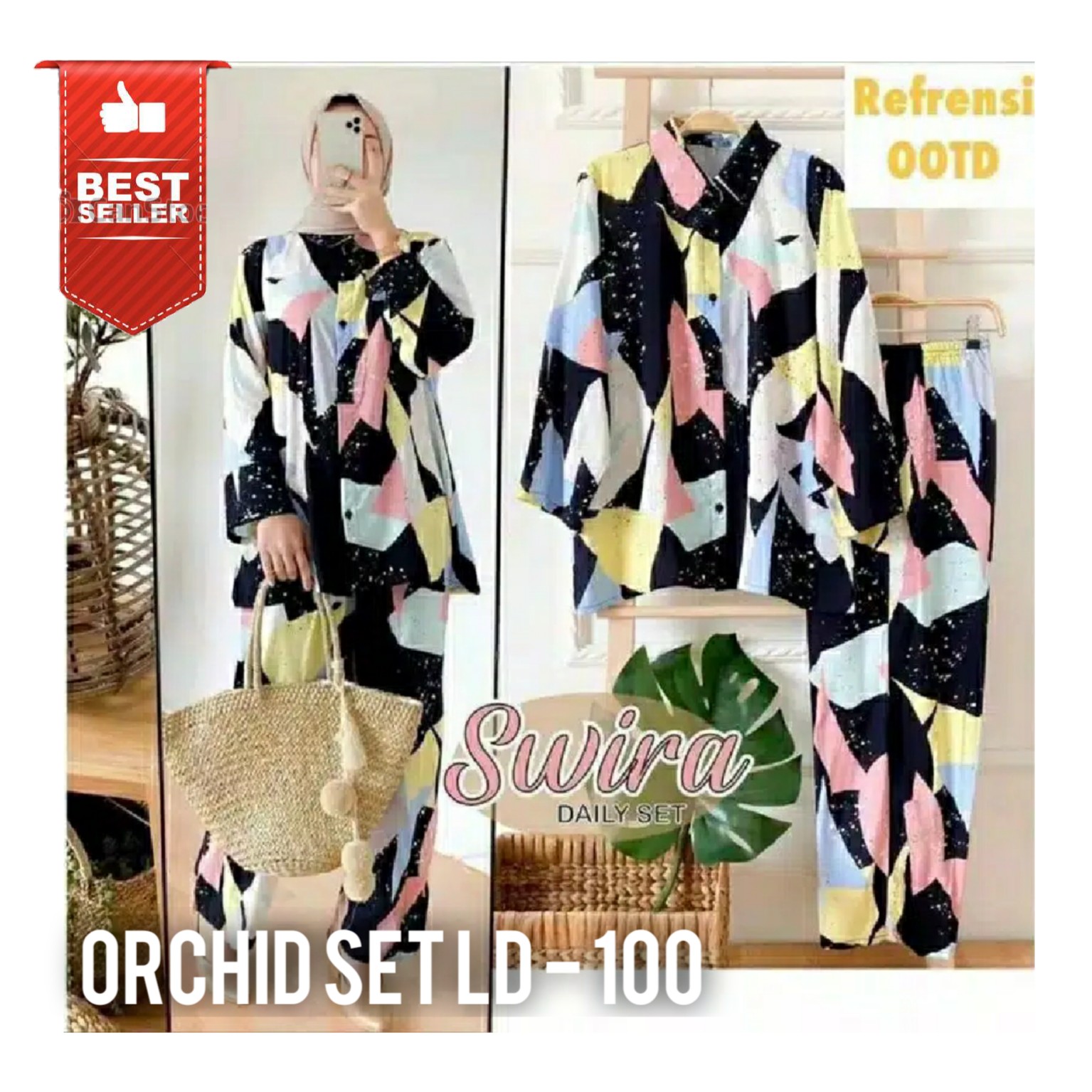 SETELAN RAYON BUSUI LD100-110 TERLARIS  -  02