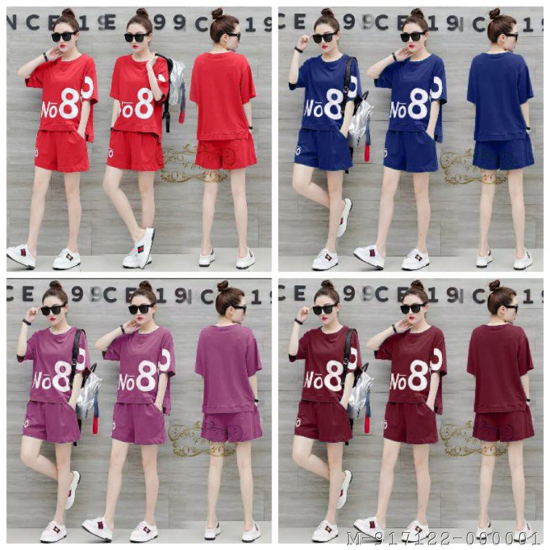 SETELAN WANITA NUMBER EIGHT SPANDEK