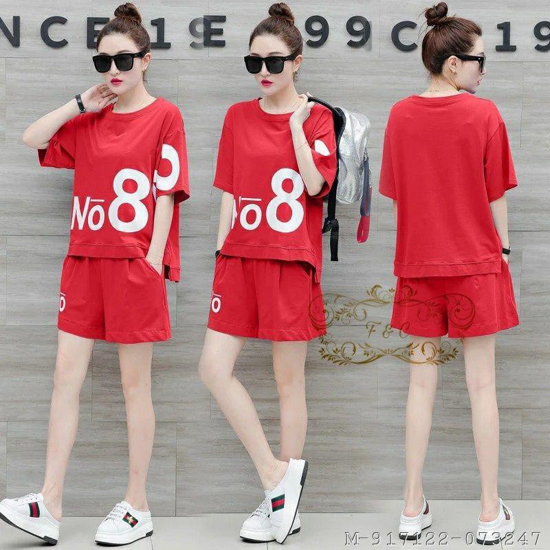 SETELAN WANITA NUMBER EIGHT SPANDEK 5