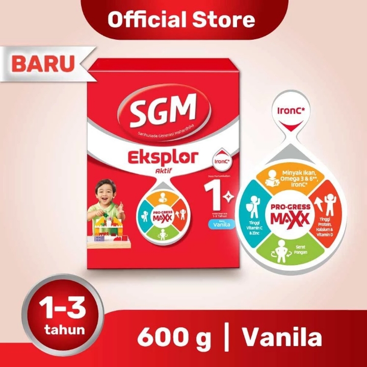 SGM 1 VANILA 600 GR